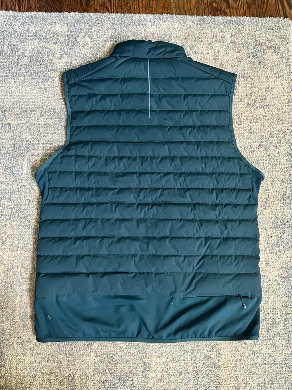 Men's LULULEMON Indochine Blue DOWN IT ALL VEST Lightweight Vest